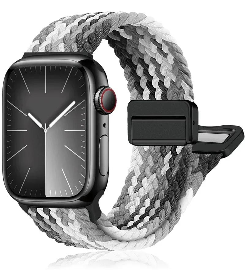 Плетений ремінець для ремінця Apple Watch 44 мм 40 мм 45 мм 46 мм 49 мм 41 мм 38 мм Магнітний браслет correa iWatch серії se 7 6 8 9 10 Ultra 2 42-45-44-49-S10 46mm
Плетений ремінець для ремінця Apple Watch 44 мм 40 мм 45 мм 46 мм 49 мм 41 мм 38 мм Магнітний браслет correa iWatch серії se 7 6 8 9 10 Ultra 2 42-45-44-49-S10 46mm