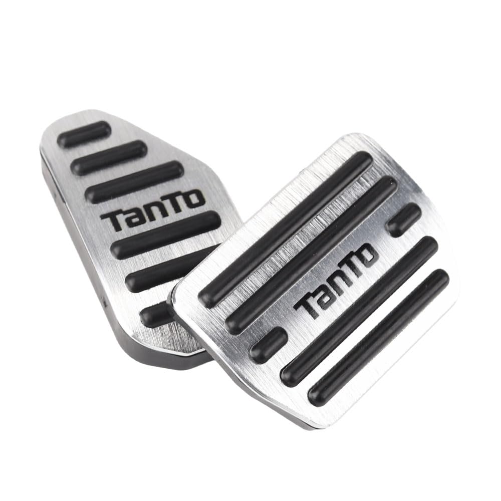 LEXLEYS Daihatsu Tanto LA650S LA660S Серия 2019 Алюминиевая педаль акселератора и тормоза Резиновые накладки Тюнинг-детали Серия Последняя модель , (Июль и далее)