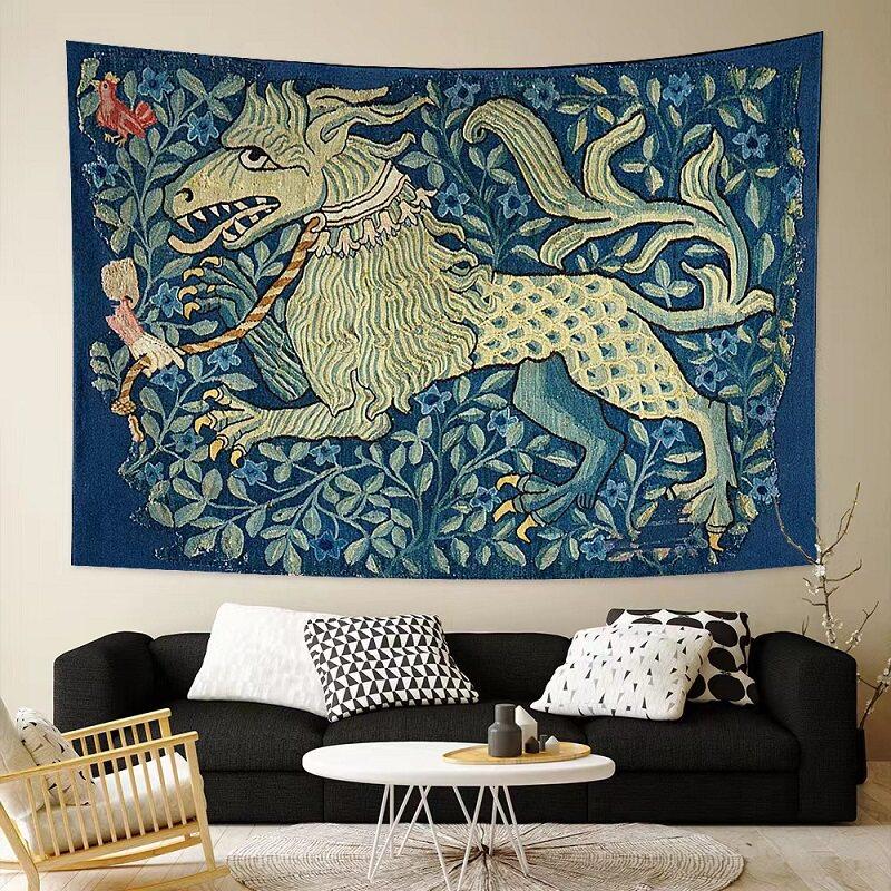 Phoenix Unicorn Series Retro Ethnic Style Tapestry Nordic INS Wall Art Hanging Cloth for Living Room Bedroom Headboard 74x94cm(29x37in)
Phoenix Unicorn Series Retro Ethnic Style Tapestry Nordic INS Wall Art Hanging Cloth for Living Room Bedroom Headboard 74x94cm(29x37in)