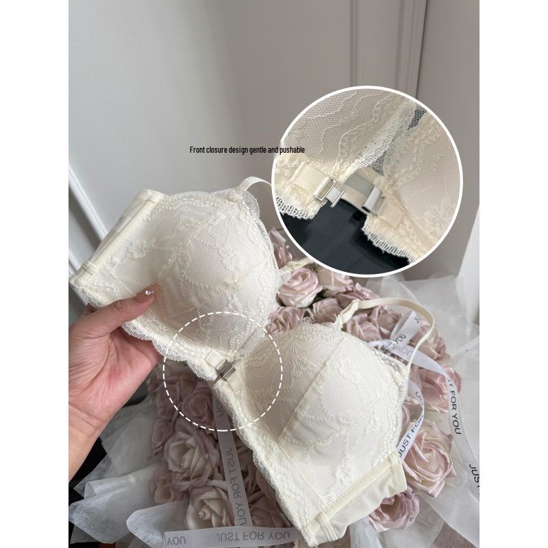 Узкий переулок Французское кружево Передняя застежка Пуш-ап бюстгальтер для маленькой груди - Подчеркивает, приподнимает и поддерживает с сексуальным дизайном спинки. S
Узкий переулок Французское кружево Передняя застежка Пуш-ап бюстгальтер для маленькой груди - Подчеркивает, приподнимает и поддерживает с сексуальным дизайном спинки. S