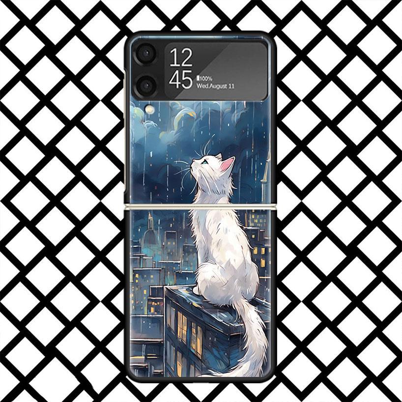 Anime Cat Rain Animal Phone Case For Samsung Z Flip 7 6 5 4 3 Galaxy ZFLIP7 ZFlip6 5G Flip5 Flip4 Flip3 5g Black Hard Cover Samsung Z Flip 4
Anime Cat Rain Animal Phone Case For Samsung Z Flip 7 6 5 4 3 Galaxy ZFLIP7 ZFlip6 5G Flip5 Flip4 Flip3 5g Black Hard Cover Samsung Z Flip 4