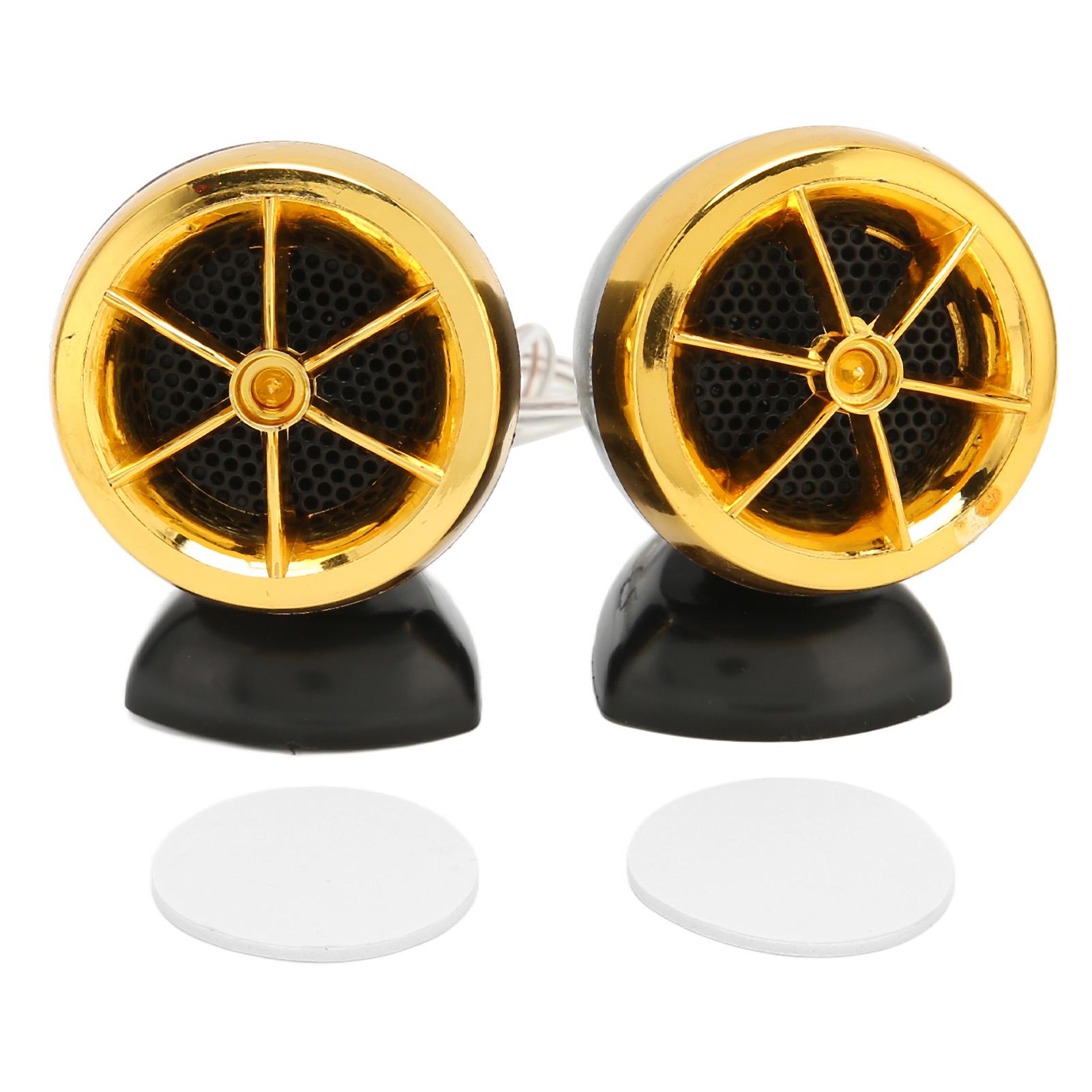 2pcs Dome Tweeter 1200W Loudspeaker High Sensitivity Universal for Car o Systems Gold золотой
2pcs Dome Tweeter 1200W Loudspeaker High Sensitivity Universal for Car o Systems Gold золотой