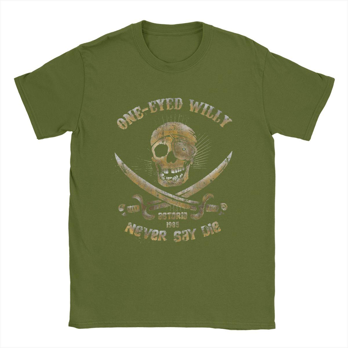 Men s T-Shirts Goonies One-Eyed Willy Novelty Cotton Tee Shirt Short Sleeve T Shirt Round Neck Clothes Printing 4XL
Men s T-Shirts Goonies One-Eyed Willy Novelty Cotton Tee Shirt Short Sleeve T Shirt Round Neck Clothes Printing 4XL
