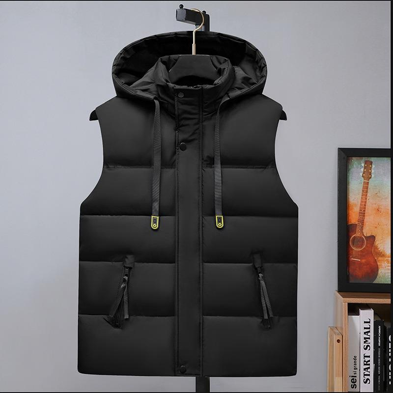 Autumn and winter students contrasting colors to keep warm, cotton vest thickened, junior L (90-55 kg) чорний
Autumn and winter students contrasting colors to keep warm, cotton vest thickened, junior L (90-55 kg) чорний