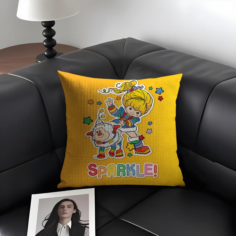 RRainbows Cute BriteE Cartoon Cushion Cover Natural Linen Organic Fabric DoubleSided Printing Sofa Home Decor Gift Pillow Case 30x30cm
RRainbows Cute BriteE Cartoon Cushion Cover Natural Linen Organic Fabric DoubleSided Printing Sofa Home Decor Gift Pillow Case 30x30cm