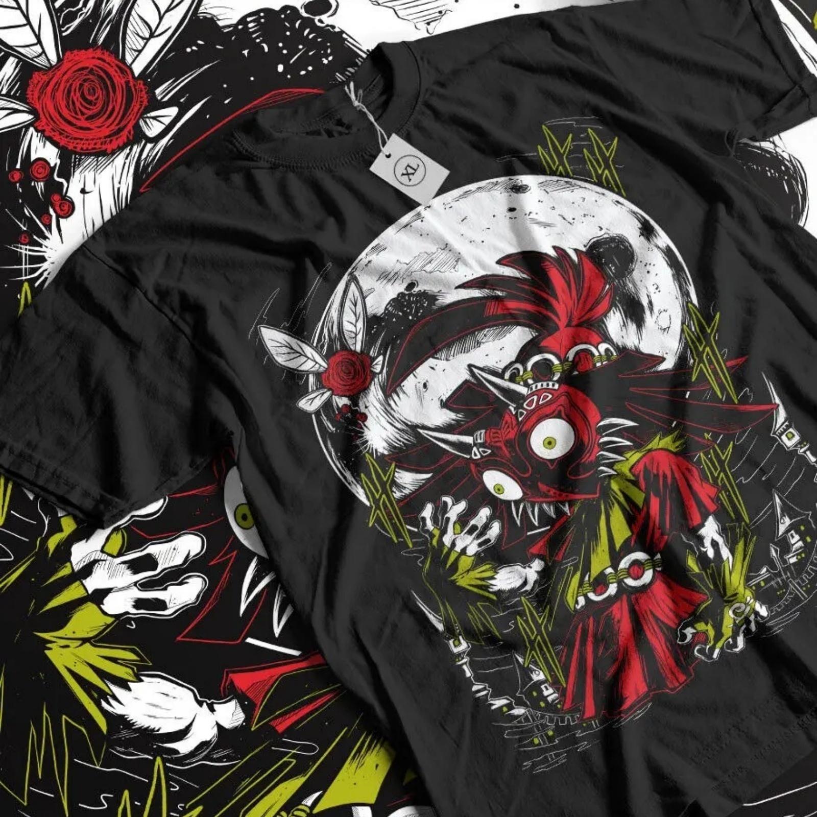 Футболка Majora s Mask The Legend of Zelda Графічний принт Аніме Подарункова футболка Всі розміри XXXXXL чорний
Футболка Majora s Mask The Legend of Zelda Графічний принт Аніме Подарункова футболка Всі розміри XXXXXL чорний