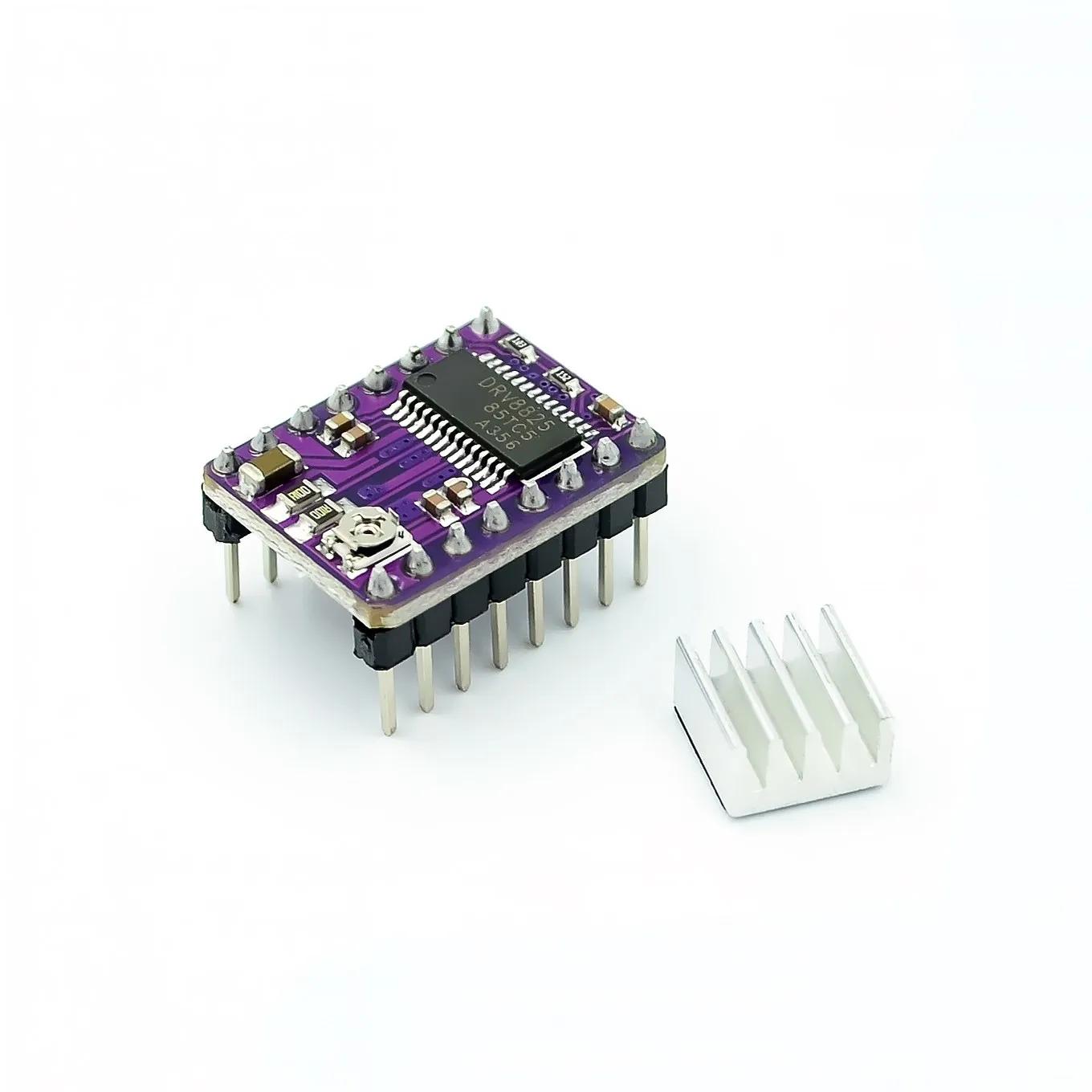 1 шт. Детали 3D-принтера StepStick DRV8825 Драйвер шагового двигателя с радиатором Держатель Reprap RAMPS 1.4 синий
1 шт. Детали 3D-принтера StepStick DRV8825 Драйвер шагового двигателя с радиатором Держатель Reprap RAMPS 1.4 синий