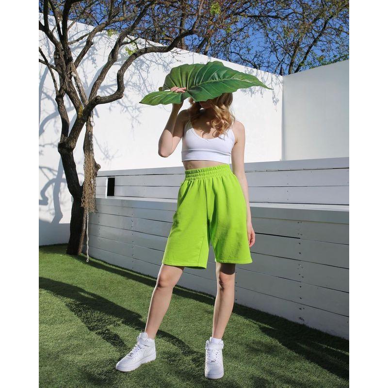Green Shorts Cropped Pants Women s Summer Loose and Elastic High Waist Straight-leg Bermuda Shorts Draped Suit Pants Trendy Ins Green shorts Pants L
Green Shorts Cropped Pants Women s Summer Loose and Elastic High Waist Straight-leg Bermuda Shorts Draped Suit Pants Trendy Ins Green shorts Pants L
