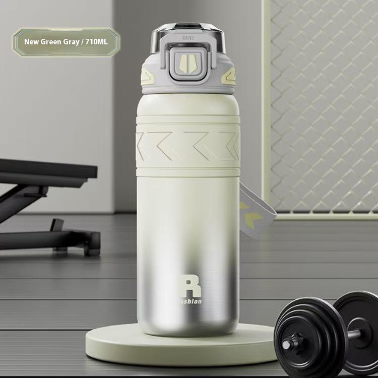 Young and Energetic Sports Straw Water Bottle Stainless Steel Large-capacity Car Cup Student Outdoor Sports Portable Water Cup 710ml
Young and Energetic Sports Straw Water Bottle Stainless Steel Large-capacity Car Cup Student Outdoor Sports Portable Water Cup 710ml