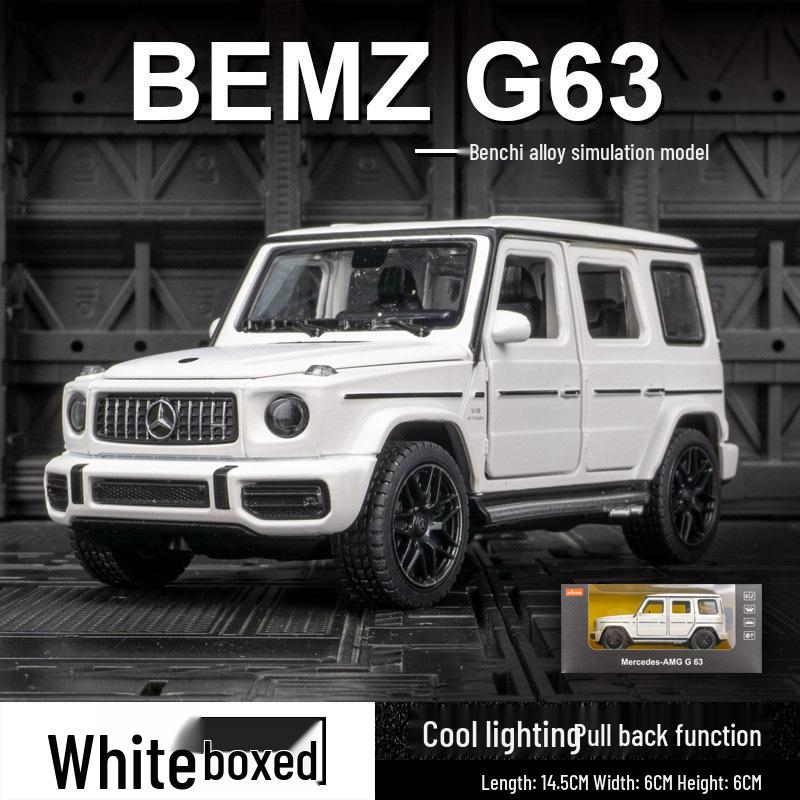 Star Hui Mercedes-Benz G63 AMG Сплавная Модель Внедорожника, Игрушка с Откатом, Звуком и Светом. белый
Star Hui Mercedes-Benz G63 AMG Сплавная Модель Внедорожника, Игрушка с Откатом, Звуком и Светом. белый