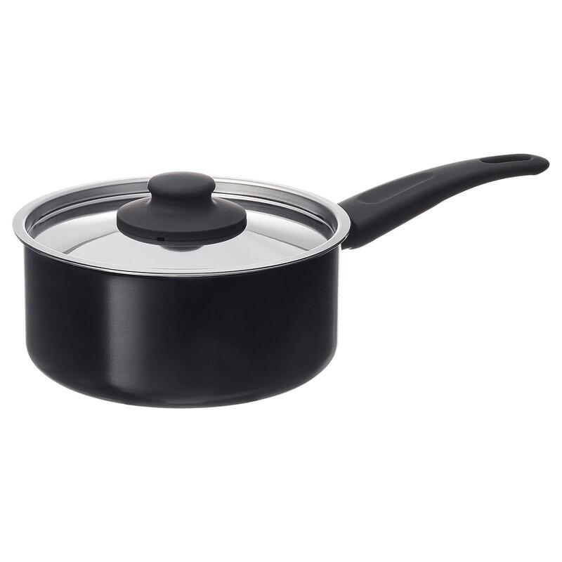 IKEA HEMLAGAD Non-stick Saucepan with Lid
IKEA HEMLAGAD Non-stick Saucepan with Lid