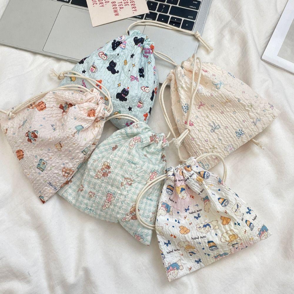 3PCS/SET Cute Cartoon Animal Print Drawstring Pouches Reusable Portable Jewelry Storage Bag Polyester Dustproof Makeup Bag Gifts
3PCS/SET Cute Cartoon Animal Print Drawstring Pouches Reusable Portable Jewelry Storage Bag Polyester Dustproof Makeup Bag Gifts