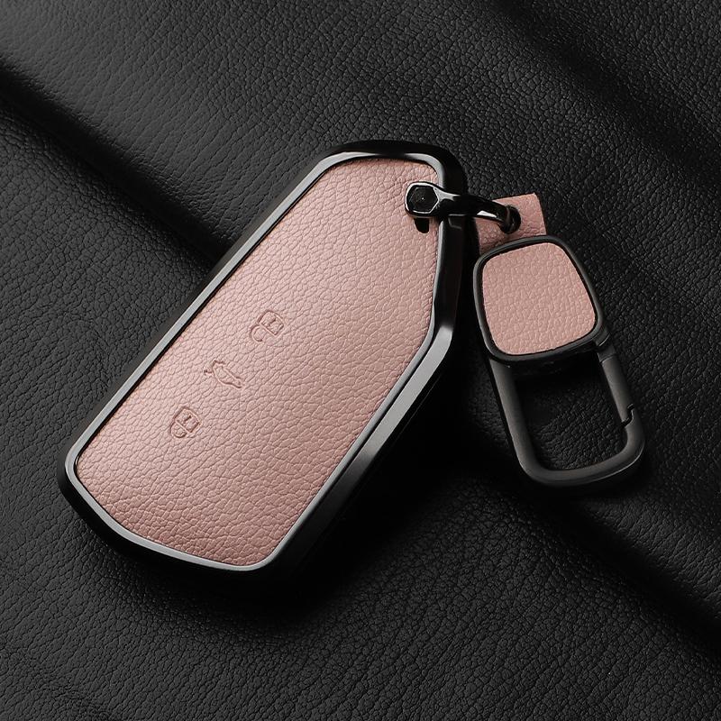 Goatskin Car Key Case Cover For Volkswagen Golf 8 MK8 ID.3 ID.4 Cupra Skoda Octavia A8 SEAT Leon MK4 2020 2021 Formentor Tarraco
Goatskin Car Key Case Cover For Volkswagen Golf 8 MK8 ID.3 ID.4 Cupra Skoda Octavia A8 SEAT Leon MK4 2020 2021 Formentor Tarraco