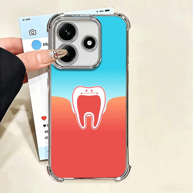 Tooth Dentist Pattern Soft Phone Case For Xiaomi Poco X7 X8 Pro Max X6 X5 X3 F8 Ultra F7 M8 M7 M5S Redmi 15C 15A 15 14C 13C 12C Xiaomi Poco X8 Pro
Tooth Dentist Pattern Soft Phone Case For Xiaomi Poco X7 X8 Pro Max X6 X5 X3 F8 Ultra F7 M8 M7 M5S Redmi 15C 15A 15 14C 13C 12C Xiaomi Poco X8 Pro