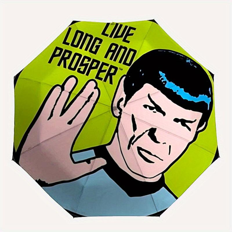 1pc Star Trek, Spock Automatic Open/close Folding Umbrella, Compact Portable Travel Umbrella, Perfect Gift, Durable Construction yy250813065
1pc Star Trek, Spock Automatic Open/close Folding Umbrella, Compact Portable Travel Umbrella, Perfect Gift, Durable Construction yy250813065