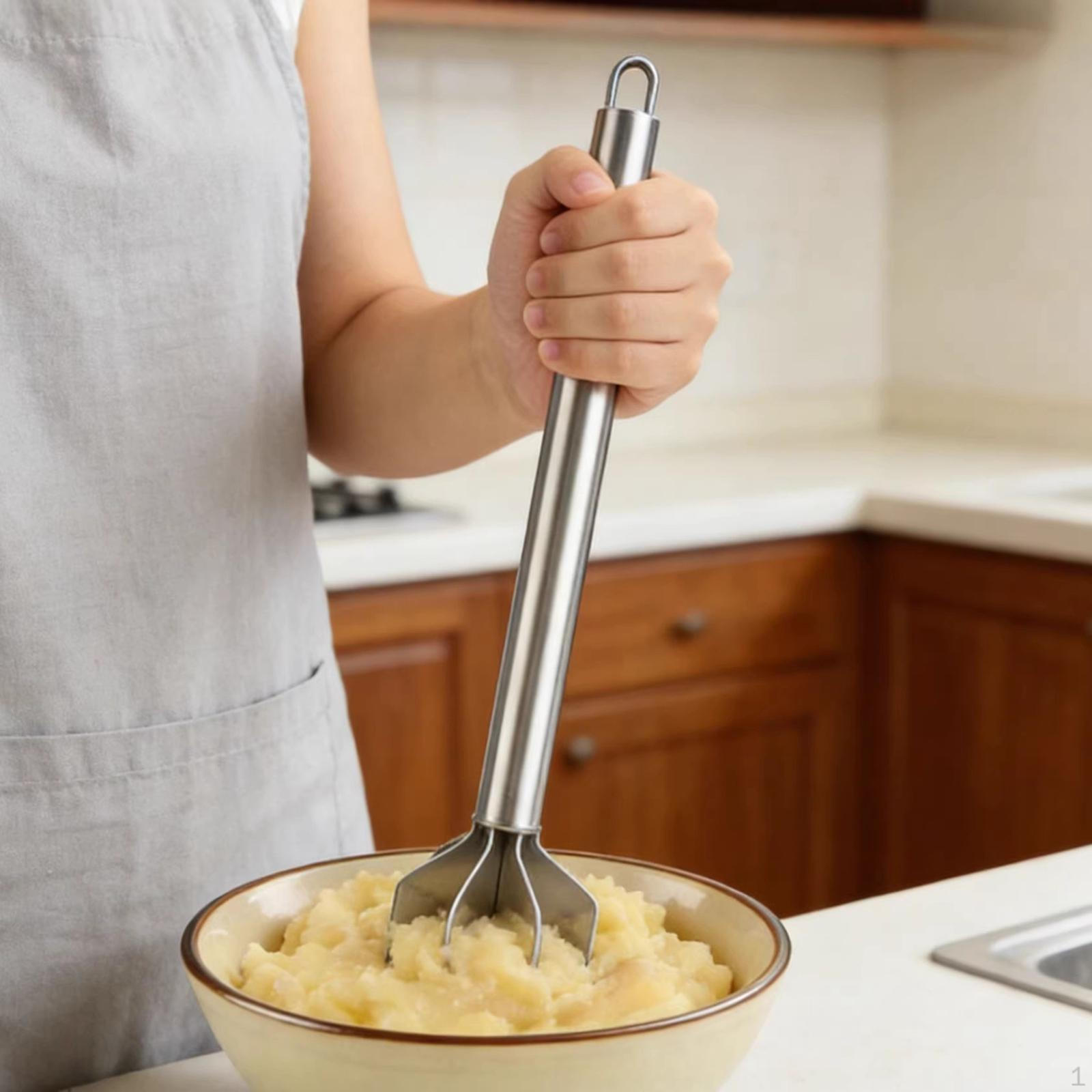 Meat Chopper Ground Beef Tool, Multipurpose, Easy to Use, Durability, Potato Masher
Meat Chopper Ground Beef Tool, Multipurpose, Easy to Use, Durability, Potato Masher