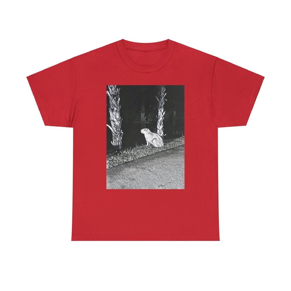 Capybara Graphic Print Short Sleeve Crew Neck Unisex Heavy Cotton Art Tee Shirt S
Capybara Graphic Print Short Sleeve Crew Neck Unisex Heavy Cotton Art Tee Shirt S