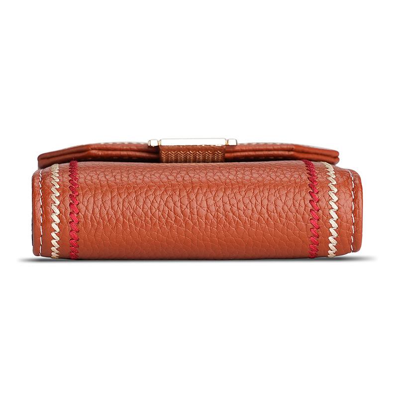 Genuine leather card bag, women s first-layer cowhide card holder, women s multi-card credit card holder світло-фіолетового кольору
Genuine leather card bag, women s first-layer cowhide card holder, women s multi-card credit card holder світло-фіолетового кольору