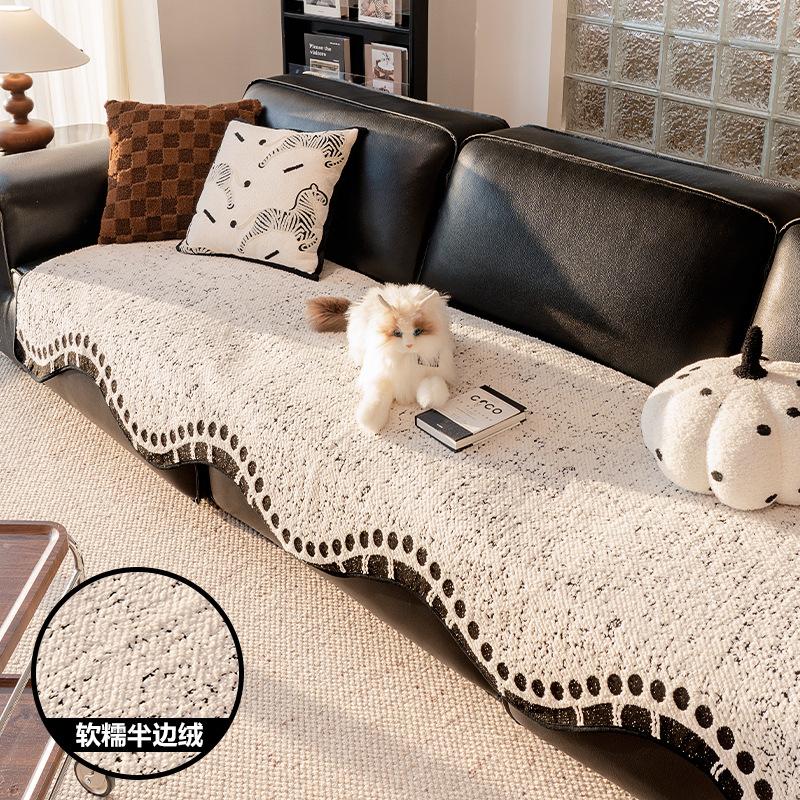 New Special-Shaped Leather Sofa Cushion, Universal Non-Slip In All Seasons, Straight Row Irregular Sofa Cover, Advanced Seat Cushion 90*70cm
New Special-Shaped Leather Sofa Cushion, Universal Non-Slip In All Seasons, Straight Row Irregular Sofa Cover, Advanced Seat Cushion 90*70cm