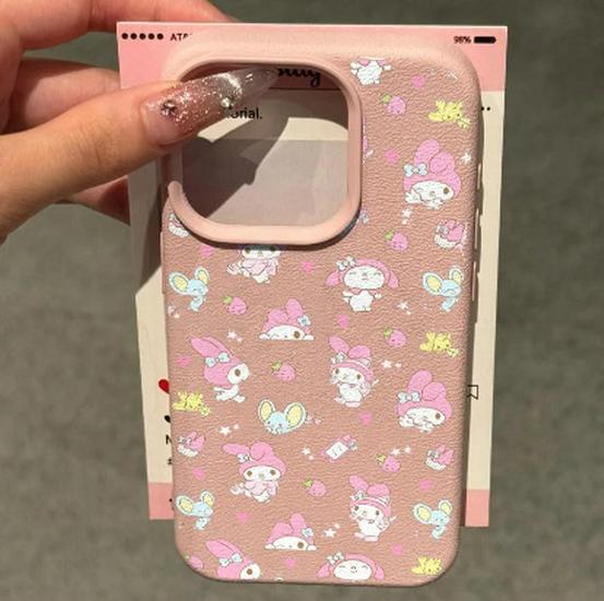Melody Lychee Texture Soft Shell Phone Case for 17PROMAX, 15, 14, 13, 16/12 with Large Hole, Cute & Stylish iPhone 16
Melody Lychee Texture Soft Shell Phone Case for 17PROMAX, 15, 14, 13, 16/12 with Large Hole, Cute & Stylish iPhone 16