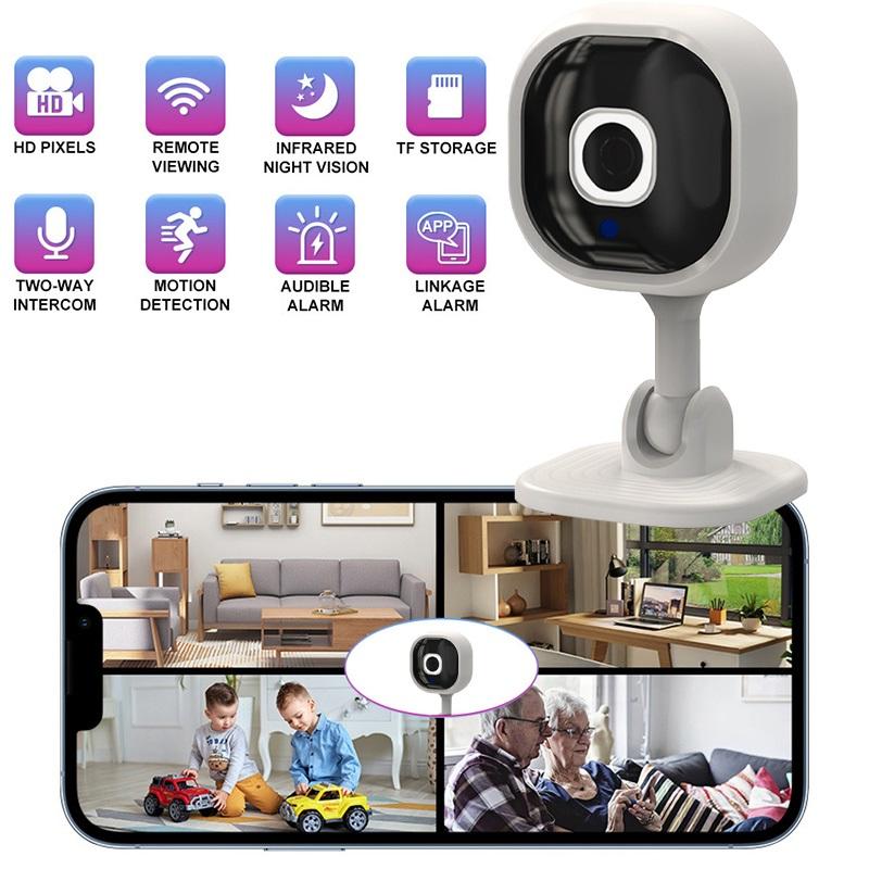 A3 Wireless 1080P High-definition WiFi Monitoring Camera Two-way communication Audio Motion Detection SD Card Home Indoor Camera Only Camera
A3 Wireless 1080P High-definition WiFi Monitoring Camera Two-way communication Audio Motion Detection SD Card Home Indoor Camera Only Camera