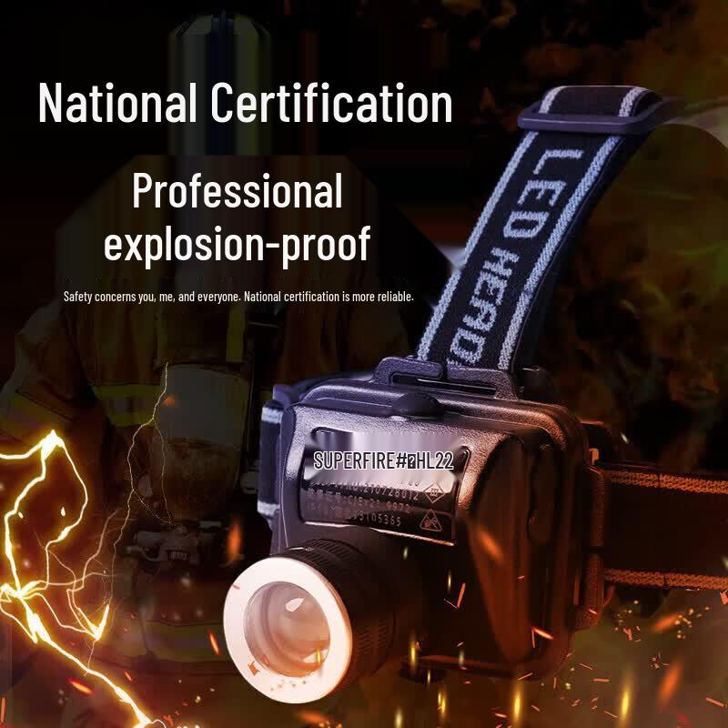 SupFire HL22 Rechargeable Explosion-Proof Headlamp
SupFire HL22 Rechargeable Explosion-Proof Headlamp