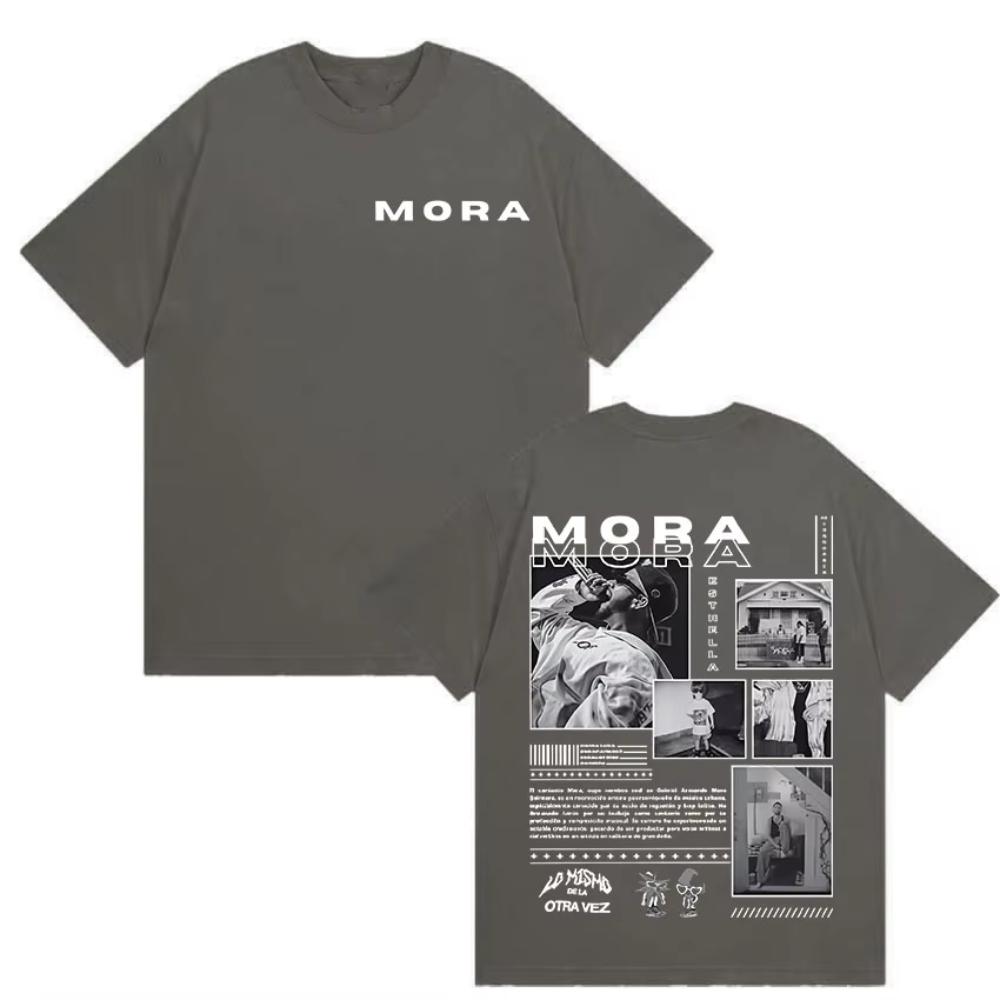 Rapper MORA Album 2025 Graphic T Shirt Men s Hip Hop Vintage Fashion O-Neck T-shirts Casual Oversized Cotton T-shirts Streetwear 4XL
Rapper MORA Album 2025 Graphic T Shirt Men s Hip Hop Vintage Fashion O-Neck T-shirts Casual Oversized Cotton T-shirts Streetwear 4XL