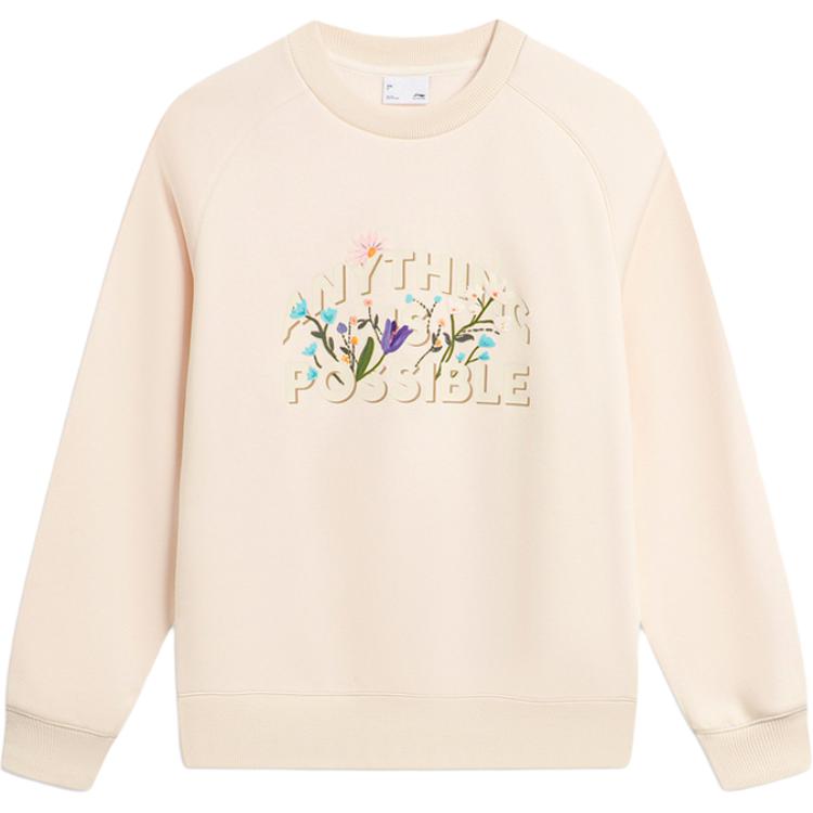 Li Ning Sports Lifestyle Series Printed Letter Round Neck Comfortable Breathable Fleece Loose Sweatshirt Women sweatshirt Swan-White AWDTA14-1 2XL
Li Ning Sports Lifestyle Series Printed Letter Round Neck Comfortable Breathable Fleece Loose Sweatshirt Women sweatshirt Swan-White AWDTA14-1 2XL