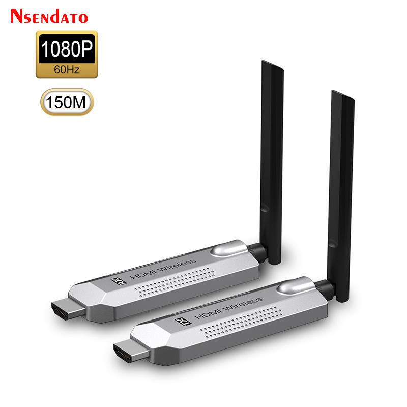 50m 100m 150M Wireless HDMI Video Audio Transmitter and Receiver Extender Display Screen Share Adapter for Laptop TV Projector
50m 100m 150M Wireless HDMI Video Audio Transmitter and Receiver Extender Display Screen Share Adapter for Laptop TV Projector