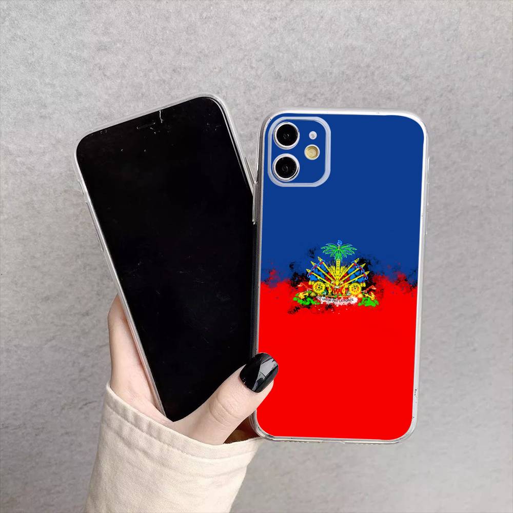 Flag of Haiti Haitian Phone Case For iPhone17,16,15,14,13,12,11 Plus,Pro Max Soft Transparent Cover iPhone16pro
Flag of Haiti Haitian Phone Case For iPhone17,16,15,14,13,12,11 Plus,Pro Max Soft Transparent Cover iPhone16pro