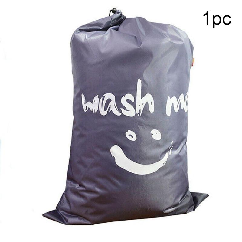 1pc Large Drawstring Laundry Bag - Durable Polyester Material with Please Help Wash Me Label, Oval and Rectangular Design
1pc Large Drawstring Laundry Bag - Durable Polyester Material with Please Help Wash Me Label, Oval and Rectangular Design