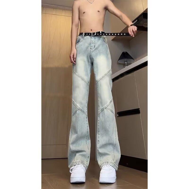 Тренд Гонконга, мужские летние новые прямые джинсы с персонализированными надписями в стиле хип-хоп, модные уличные модные красивые брюки в стиле хулиган L жёлтый
Тренд Гонконга, мужские летние новые прямые джинсы с персонализированными надписями в стиле хип-хоп, модные уличные модные красивые брюки в стиле хулиган L жёлтый