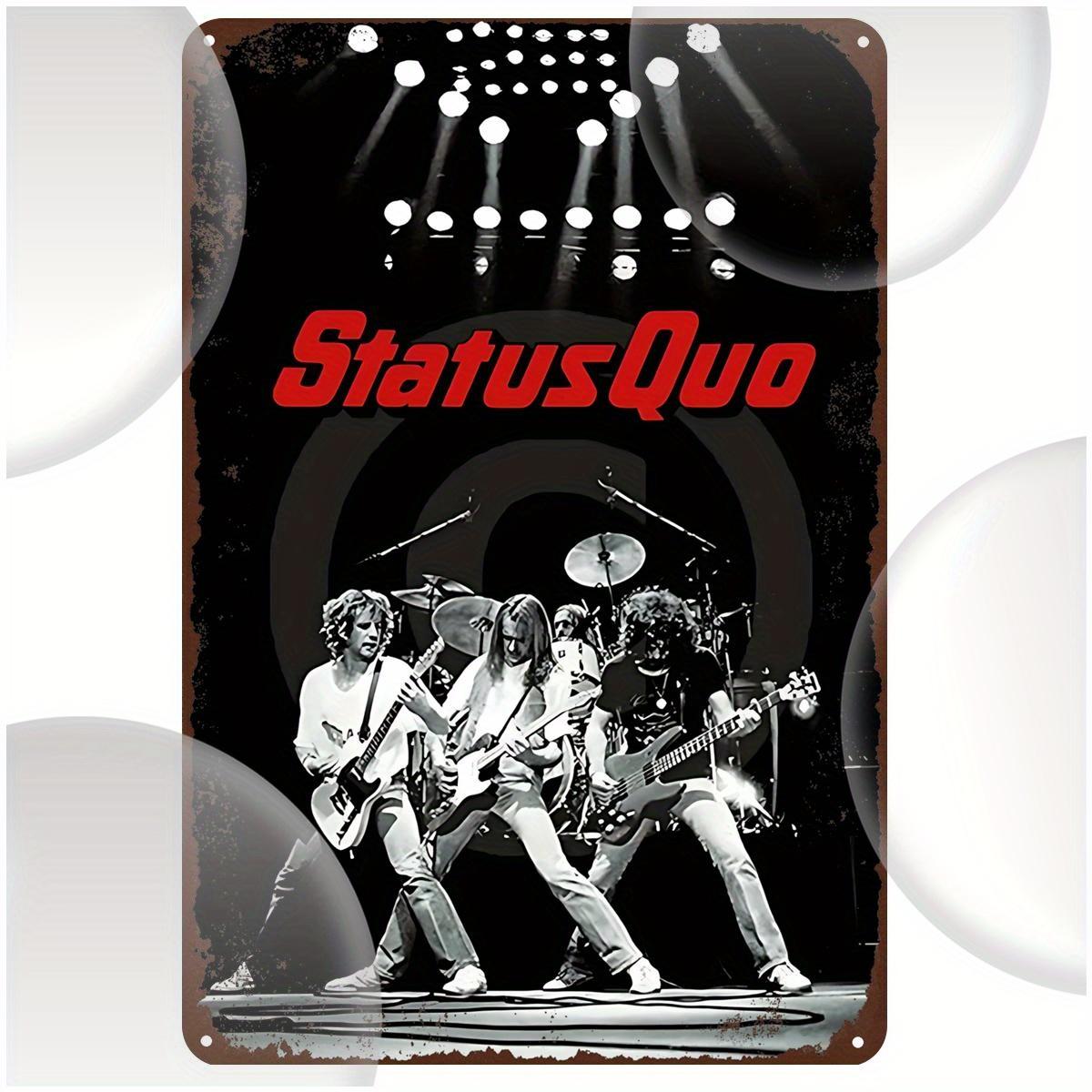 Vintage Status Quo Signboard Perfect for MenS Caves Bars Cafes Garages Or Farmhouse Decor for Room Decor 20x30cm(7.8x11.8inch)
Vintage Status Quo Signboard Perfect for MenS Caves Bars Cafes Garages Or Farmhouse Decor for Room Decor 20x30cm(7.8x11.8inch)