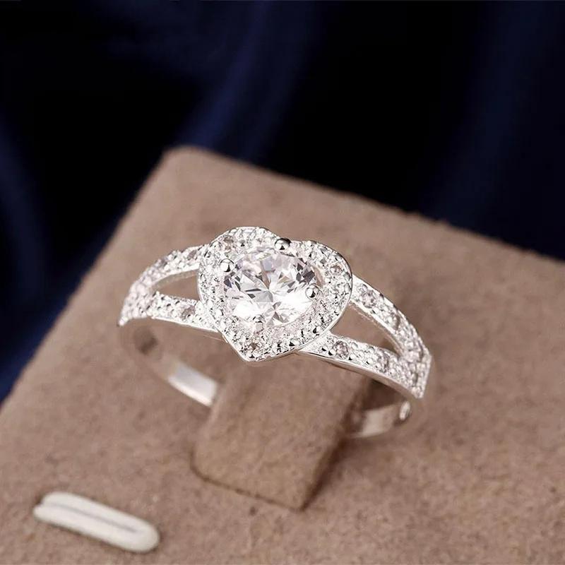 2025 Pretty 925 Silver Color crystal romantic heart diamond Rings For Women Fashion Party Gifts luxury wedding accessories Jewelry 9 срібний
2025 Pretty 925 Silver Color crystal romantic heart diamond Rings For Women Fashion Party Gifts luxury wedding accessories Jewelry 9 срібний