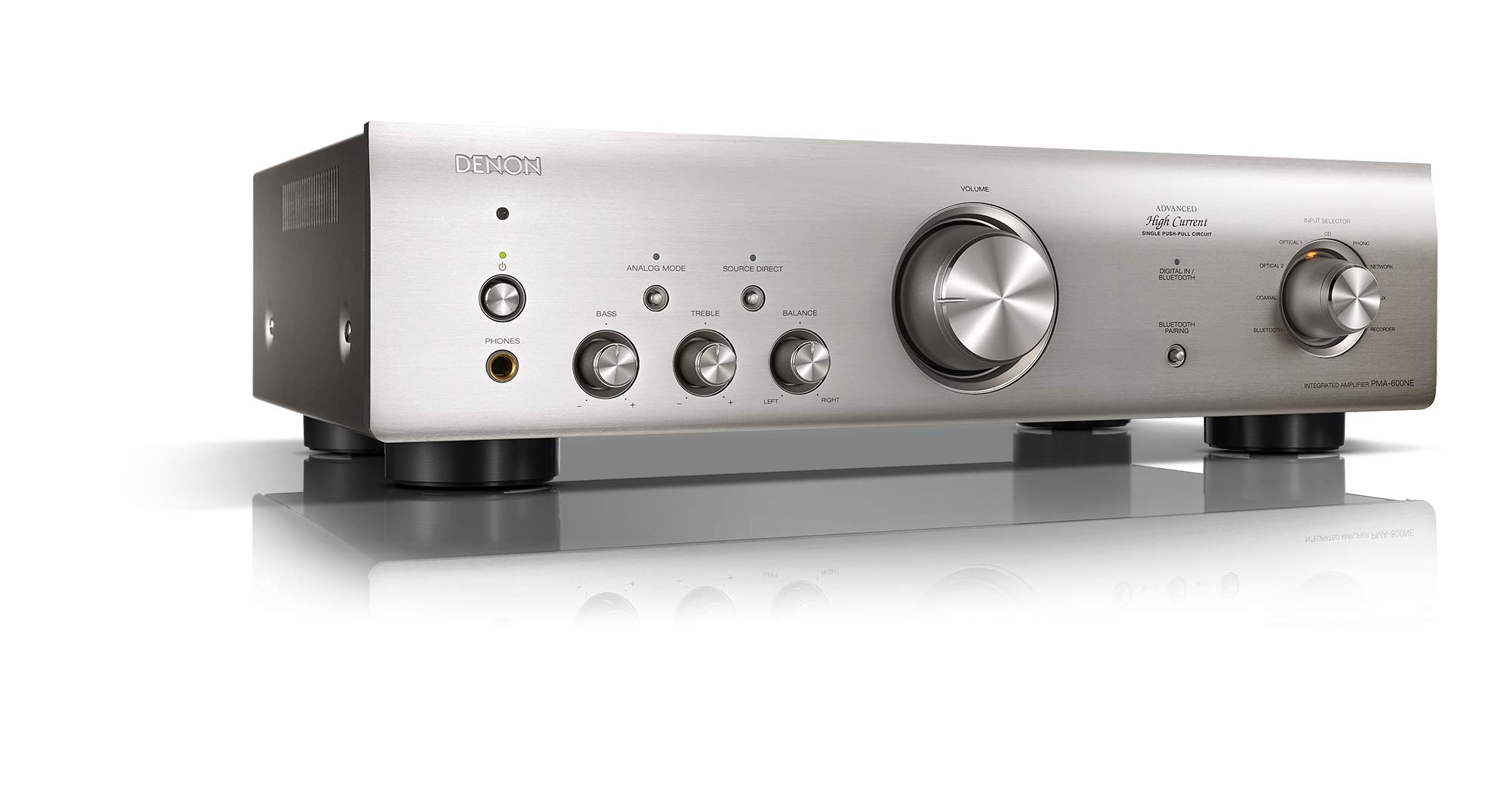 Інтегрований підсилювач Denon із цифровим входом Blurtooth Premium Silver PMA-600NE & PMA-600NESP
Інтегрований підсилювач Denon із цифровим входом Blurtooth Premium Silver PMA-600NE & PMA-600NESP