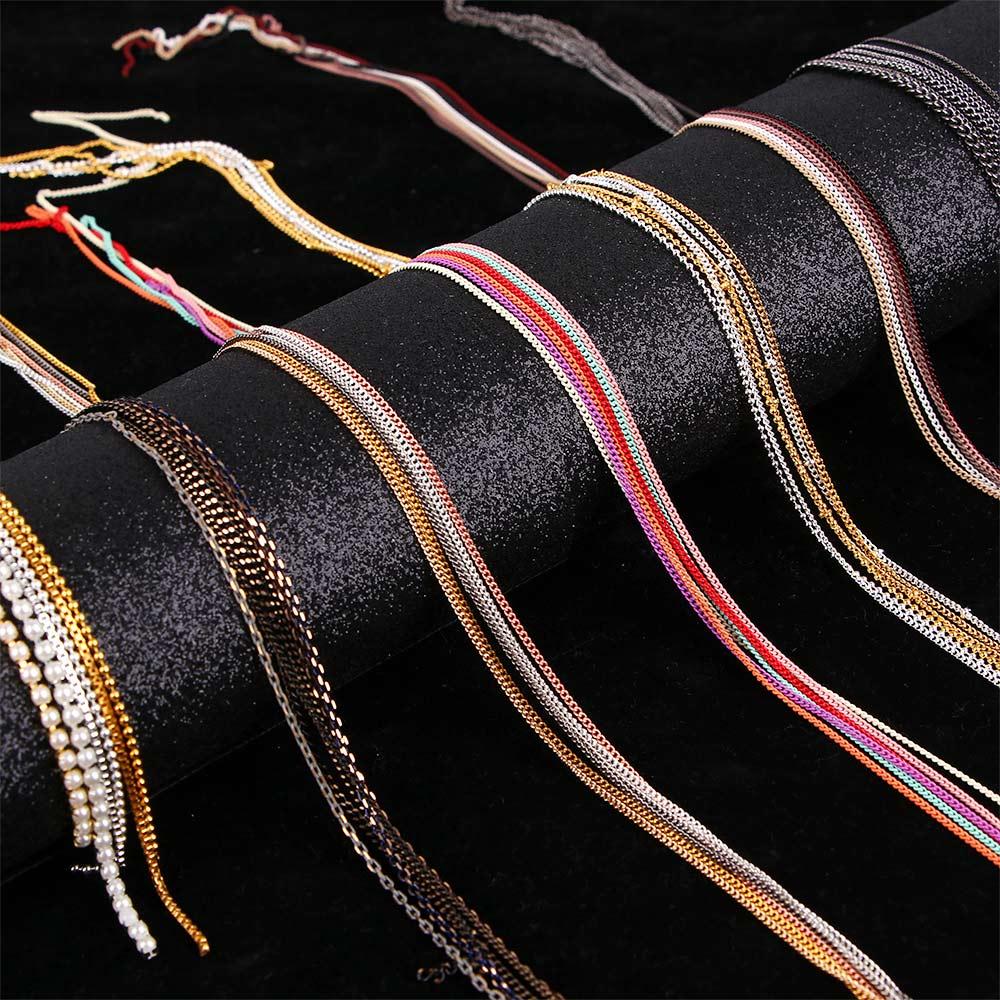 Multicolor 3D Charms Metal Nail Chains Nail Accessories DIY Nail Ornament Nail Art Decoration #2
Multicolor 3D Charms Metal Nail Chains Nail Accessories DIY Nail Ornament Nail Art Decoration #2