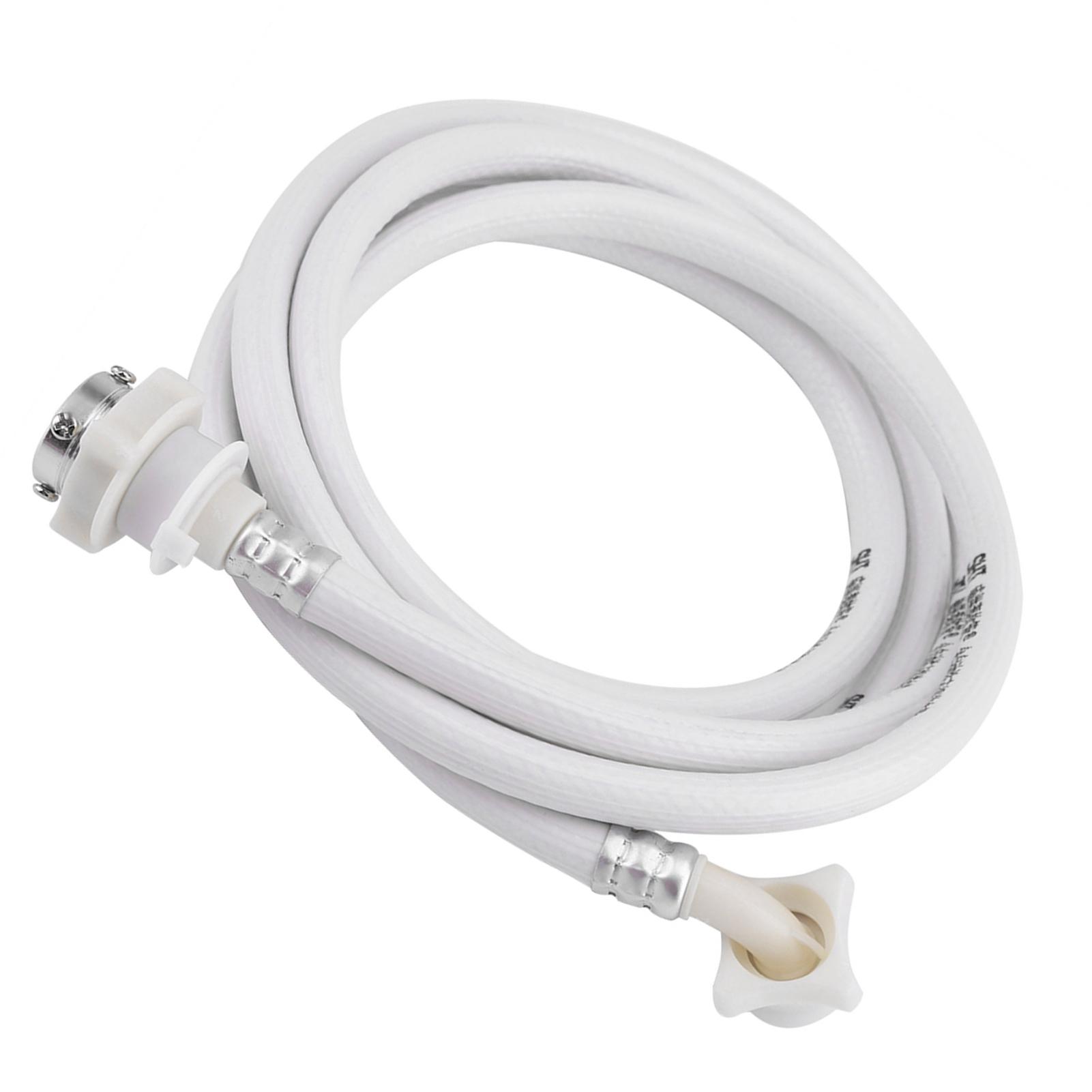 Washing Machine Water Inlet Hose Washer Pipe Tube Connector White Color Long Length 3 Meters / 9.84ft
Washing Machine Water Inlet Hose Washer Pipe Tube Connector White Color Long Length 3 Meters / 9.84ft