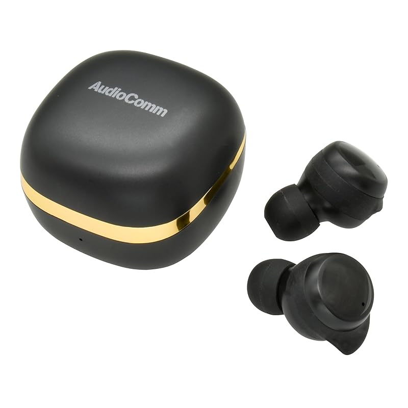Ohm (OHM) wireless earphones Bluetooth wireless AudioComm completely wireless earphones waterproof black HP-W430N-K 03-2888 Ohm Electric
Ohm (OHM) wireless earphones Bluetooth wireless AudioComm completely wireless earphones waterproof black HP-W430N-K 03-2888 Ohm Electric