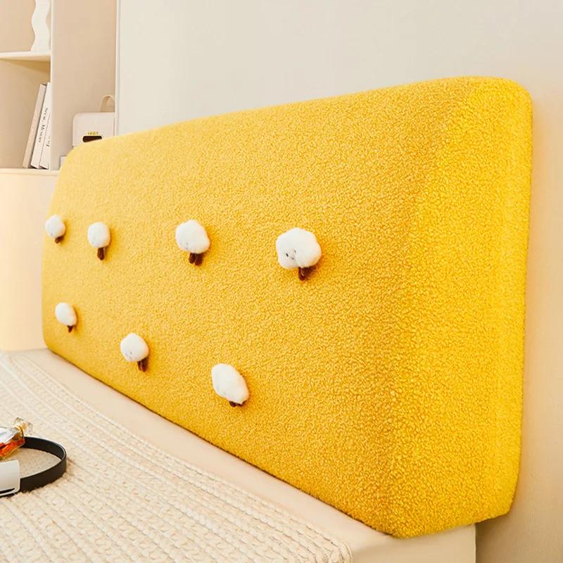 Thicken Teddy Fleece Headboard Cover Stretch All-inclusive Quilted Bed Head Cover Anti-dirty Bed Backrest Cover Bedroom Decor 160x60cm
Thicken Teddy Fleece Headboard Cover Stretch All-inclusive Quilted Bed Head Cover Anti-dirty Bed Backrest Cover Bedroom Decor 160x60cm