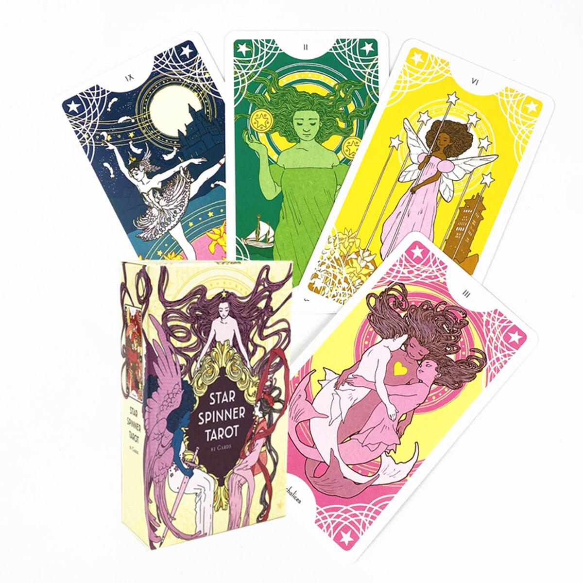 Карточные игры Star Spinner Tarot, английская версия, настольная игра, Oracle Card, гадание, судьба, настольная игра с путеводителем в формате PDF
Карточные игры Star Spinner Tarot, английская версия, настольная игра, Oracle Card, гадание, судьба, настольная игра с путеводителем в формате PDF