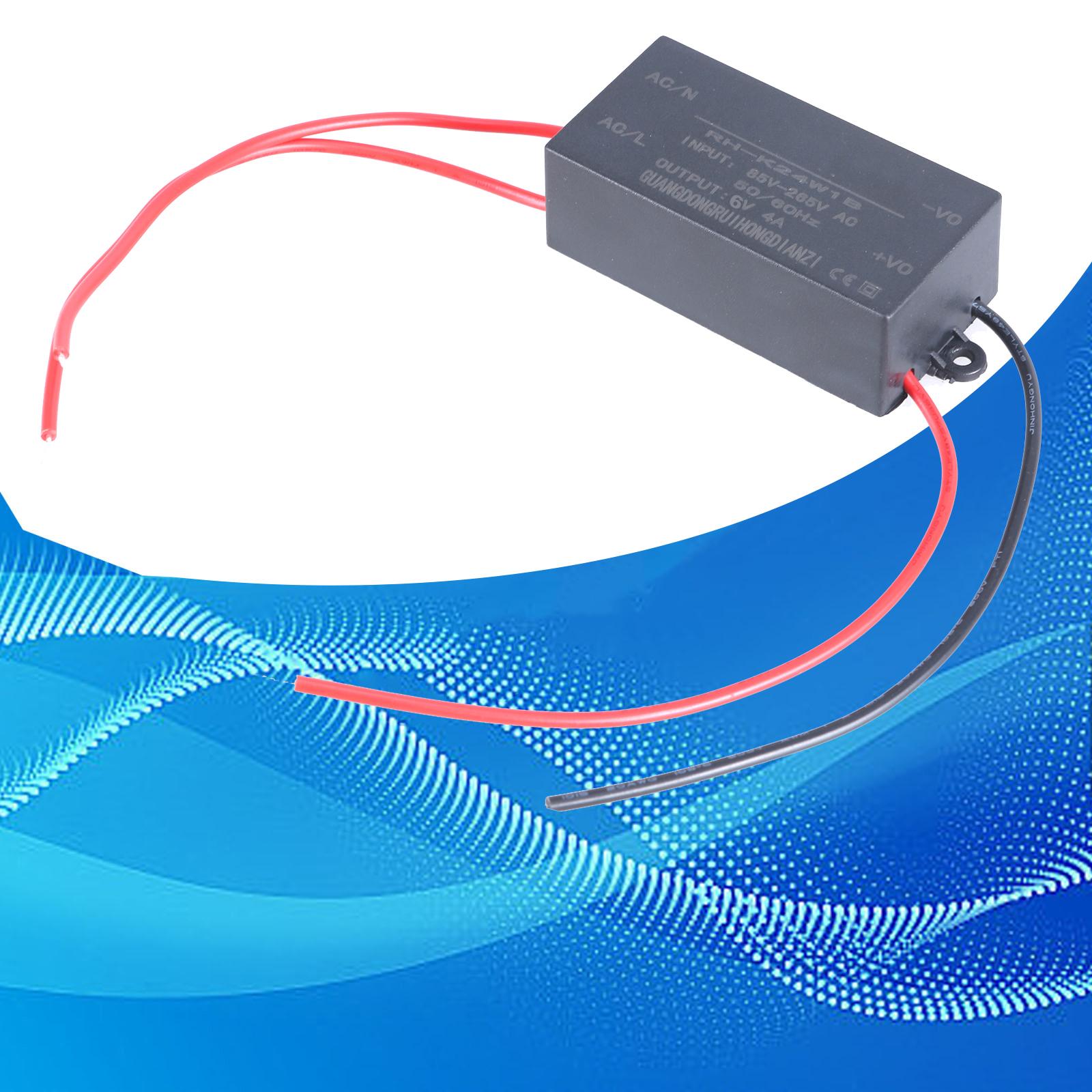 6V 4A Power Supply Adapter 85V-265V to 6V 4A Power Convereter Repalcement for Blood Pressure Monitors Remote Control Toy
6V 4A Power Supply Adapter 85V-265V to 6V 4A Power Convereter Repalcement for Blood Pressure Monitors Remote Control Toy