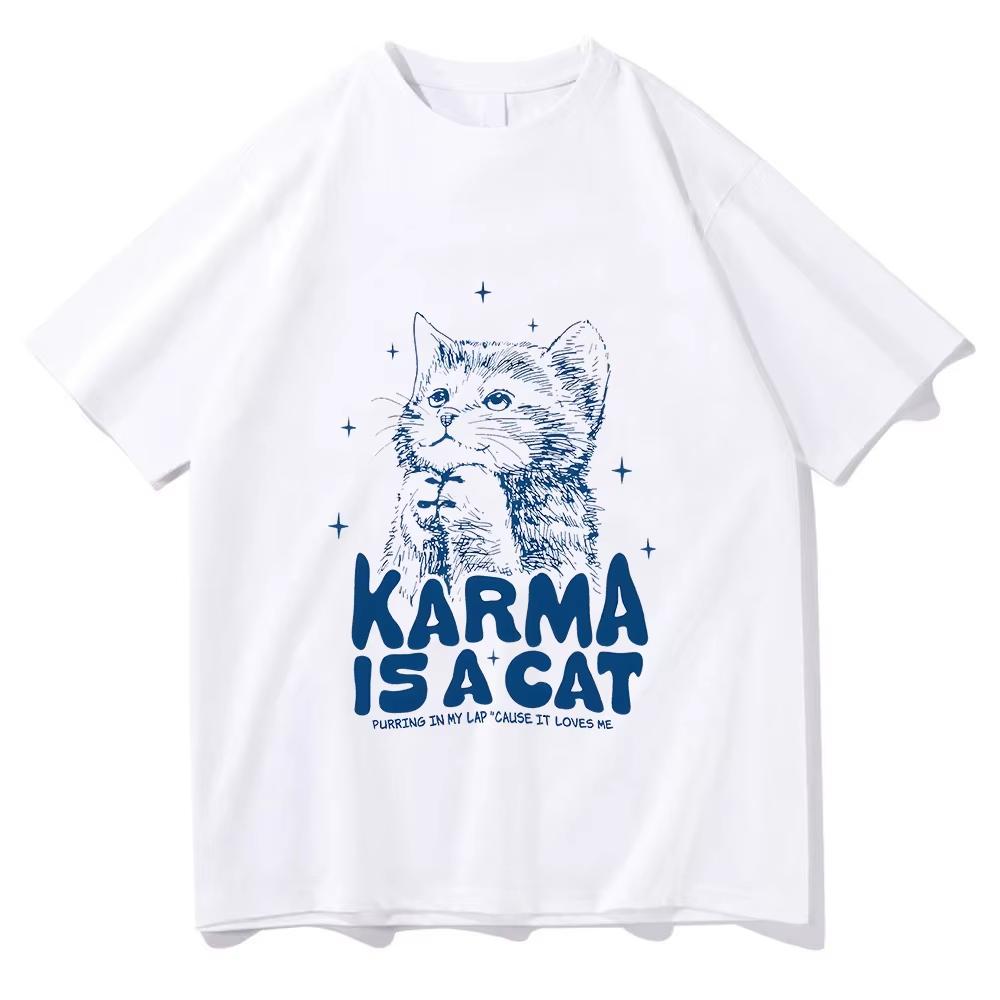 Karma Is A Cat T-shirt Cartoon Print Harajuku Kawaii Tee-shirt Short Sleeve Cute Cotton Tshirt Unisex High Quality Retro Clothes S разноцветный
Karma Is A Cat T-shirt Cartoon Print Harajuku Kawaii Tee-shirt Short Sleeve Cute Cotton Tshirt Unisex High Quality Retro Clothes S разноцветный