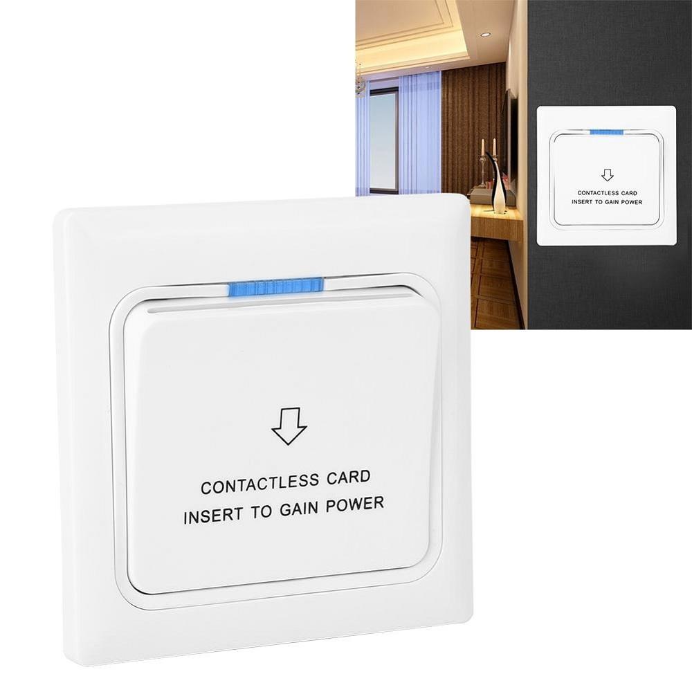 170V-250V Power Key Card Sensor Switch Panel Panel Power Recognition Panel Energy Saving Card Sensing Power Switch for Hotel 170-250V білий
170V-250V Power Key Card Sensor Switch Panel Panel Power Recognition Panel Energy Saving Card Sensing Power Switch for Hotel 170-250V білий