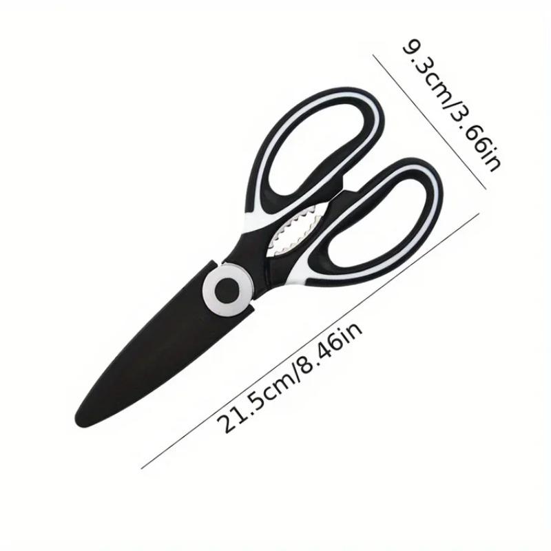 Multifunctional Scissors Kitchen Stainless Steel Scissors Chicken Bone Meat Fish Killing Dedicated Household Gadgets Scissors
Multifunctional Scissors Kitchen Stainless Steel Scissors Chicken Bone Meat Fish Killing Dedicated Household Gadgets Scissors