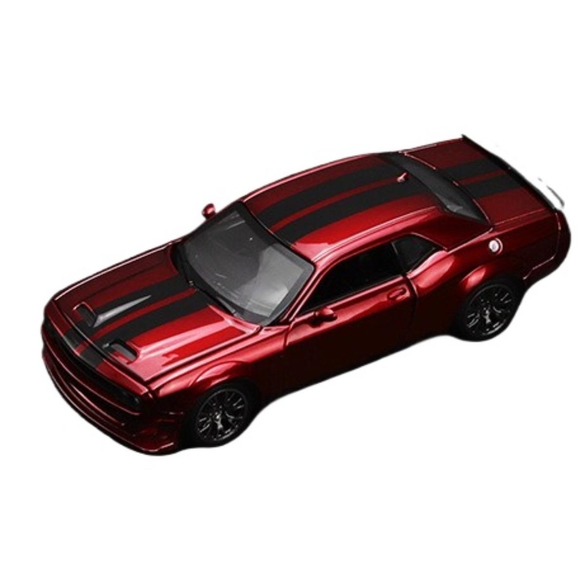 1/36 Dodge Challenger Hellcat Збірна модель кузова Масштабна модель автомобіля Металевий литий сплав Статична колекція Дитяча іграшкова машина Подарунки червоний
1/36 Dodge Challenger Hellcat Збірна модель кузова Масштабна модель автомобіля Металевий литий сплав Статична колекція Дитяча іграшкова машина Подарунки червоний