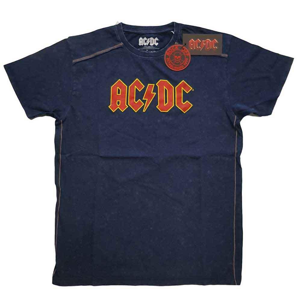AC/DC Logo Navy Blue Snow Wash T shirt - NEW Unisex T-Shirt S
AC/DC Logo Navy Blue Snow Wash T shirt - NEW Unisex T-Shirt S