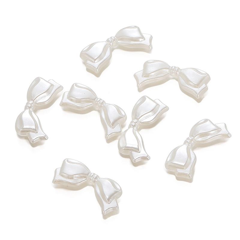 10Pcs White Bowknot Bow Acrylic Beads Loose Spacer Charm Beads For Jewelry Making Finding Set DIY Bracelets Necklace Accessories
10Pcs White Bowknot Bow Acrylic Beads Loose Spacer Charm Beads For Jewelry Making Finding Set DIY Bracelets Necklace Accessories