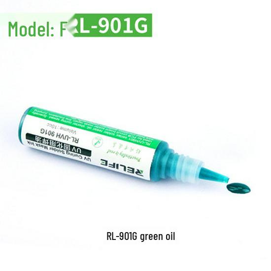 UV Light Green Oil PCB Solder Mask for BGA Circuit Board Repair
UV Light Green Oil PCB Solder Mask for BGA Circuit Board Repair