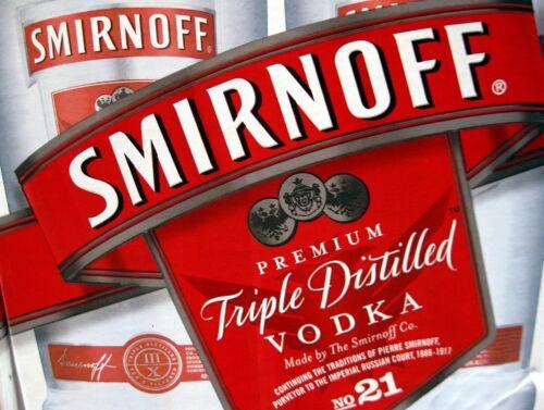 Smirnoff Vodka Retro vintage style metal sign man cave shed Home Decor plaqueAluminum 20x30cm(7.8x11.8inch)
Smirnoff Vodka Retro vintage style metal sign man cave shed Home Decor plaqueAluminum 20x30cm(7.8x11.8inch)