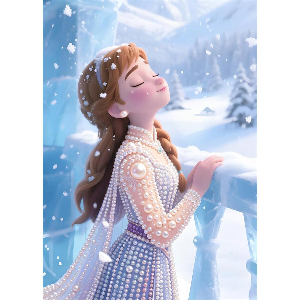 Disney Pearl Painting Frozen Anna Portrait for Beginners and Adults, DIY Pearl Diamond Art Painting Kit for Home Wall Decor Gifts 30x40
Disney Pearl Painting Frozen Anna Portrait for Beginners and Adults, DIY Pearl Diamond Art Painting Kit for Home Wall Decor Gifts 30x40